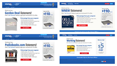 Endorsement Radio Pages